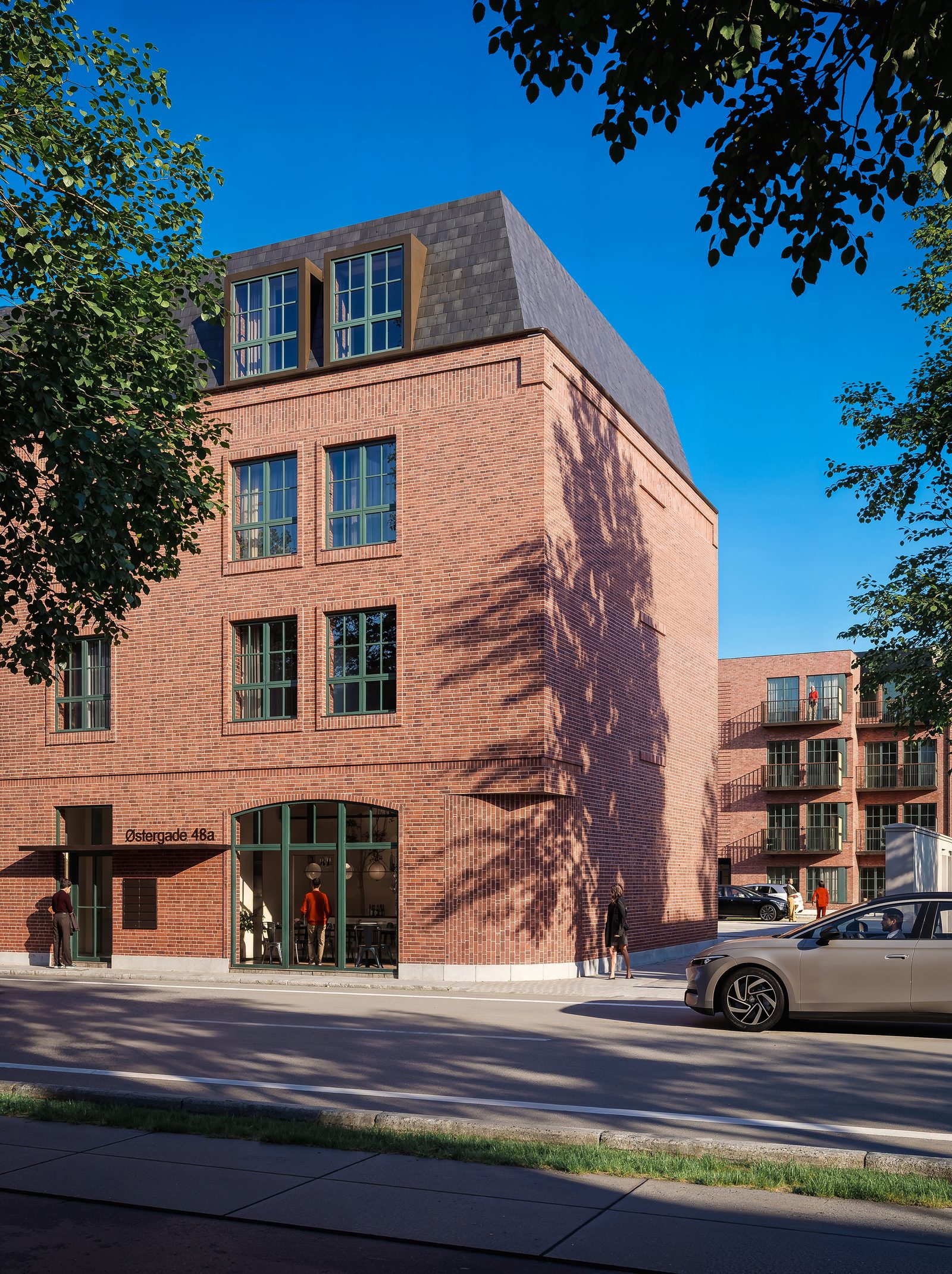 Østergade 48A set fra gaden